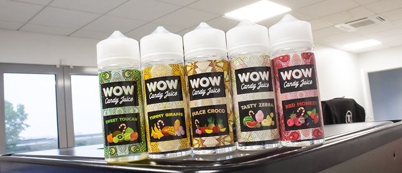 E-liquide Red Monkey 100ml - Wow Candy Juice by Made in Vape