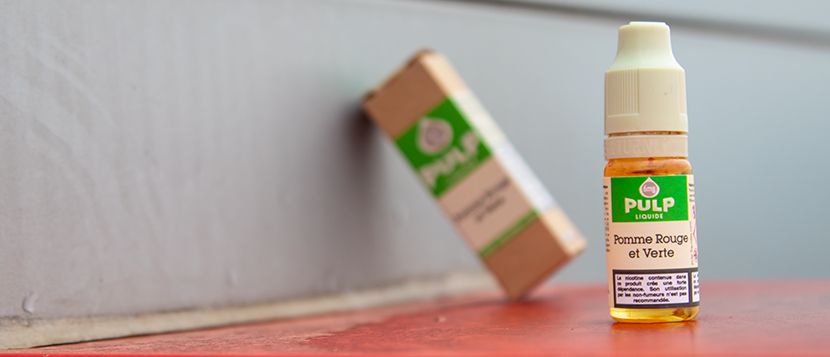 E-liquide Pomme Rouge et Verte 10ml - Pulp