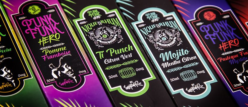 E-liquide Pastèque Melon Menthe 50ml - Punk Funk Hero by Joey Starr