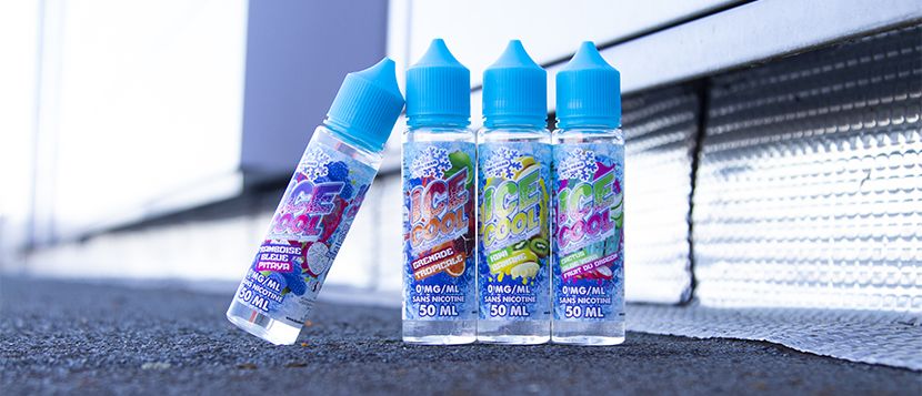 E-liquide Framboise Bleue Pitaya 50 ml Ice Cool - LiquidArom