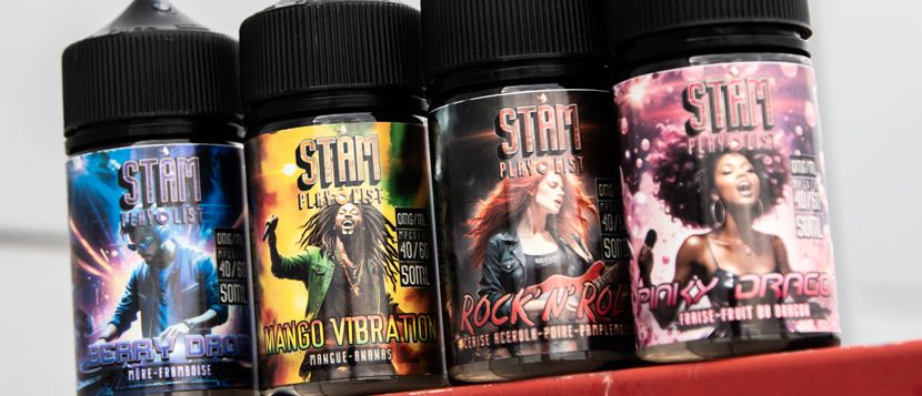 E-liquide Rock’N’Rola 50ml Stam PLaylist - H2O
