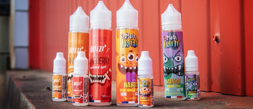 E-liquide Saligot 50ml Multi Freeze - Liquideo