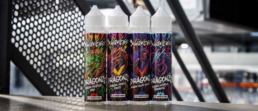 E-liquide Dragon Pastèque Kiwi 50ml Dragonzz - Liquideo