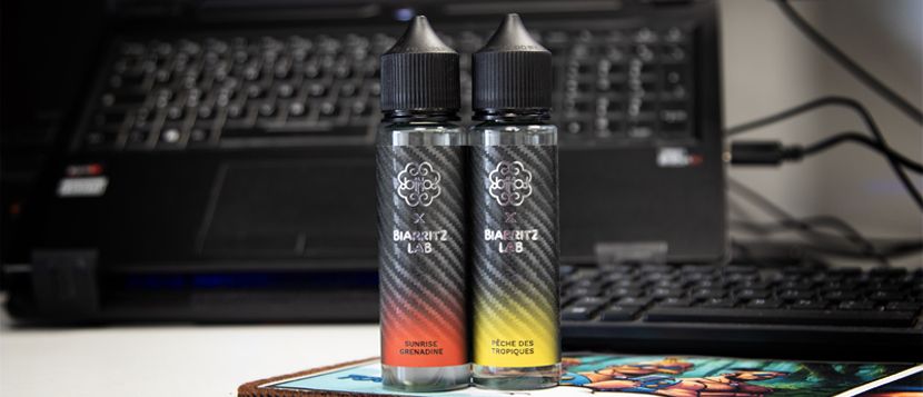 E-liquide Sunrise Grenadine 50ml – Dotmod x Biarritz Lab
