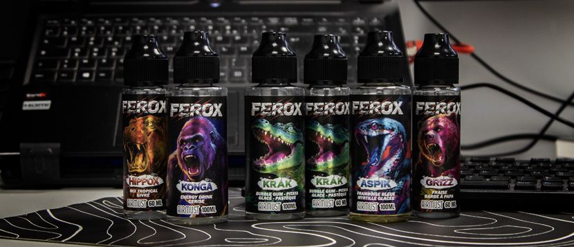 E-liquide Grizz 60ml Ferox - Airmust