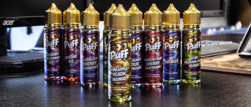 E-liquide Pineapple Peach Mango 50ml Goo Puff – Guilab