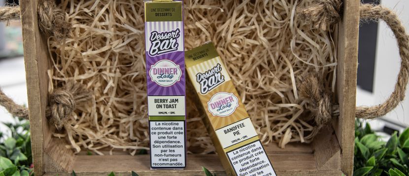 E-liquide Lemon Tart 10ml Sel de Nicotine Dessert Bar - Dinner Lady