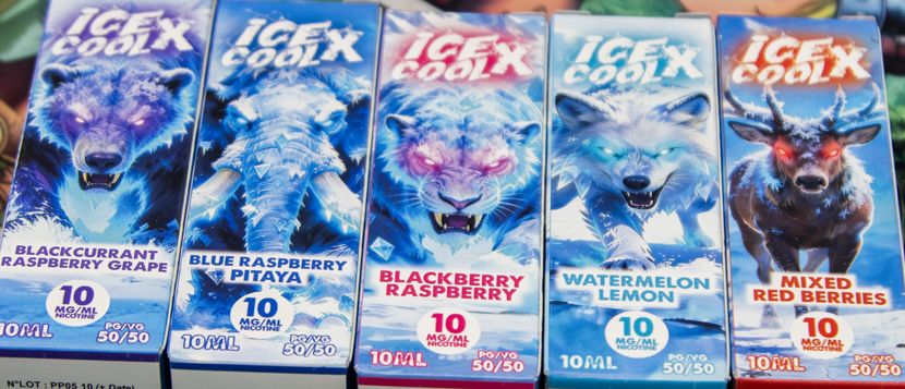 E-liquide Blackcurrant Raspberry Grape 10ml SDN Ice Cool X – Liquid'Arom