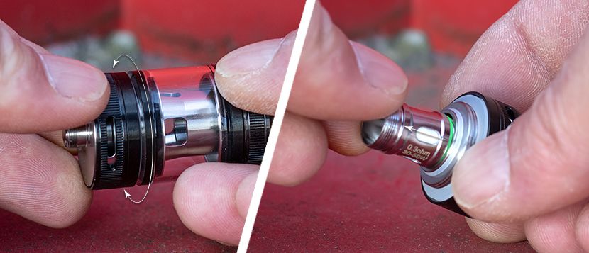Comment remplacer la résistance du clearomiseur Melo 4S Eleaf ?