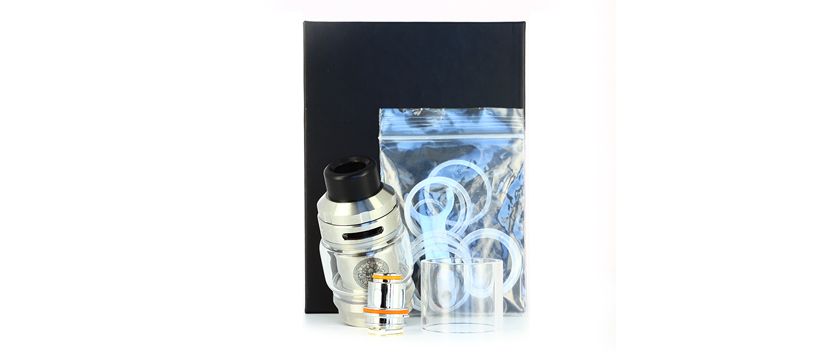 Clearomiseur Zeus Tank - Contenu de la boîte