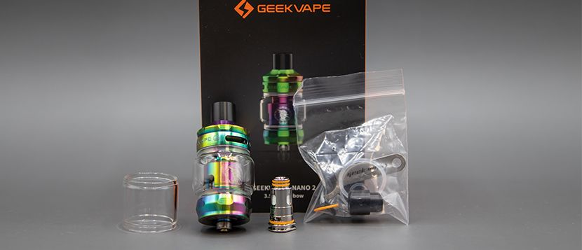 Clearomiseur Z Nano 2 Tank Geek Vape - Contenu de la boîte