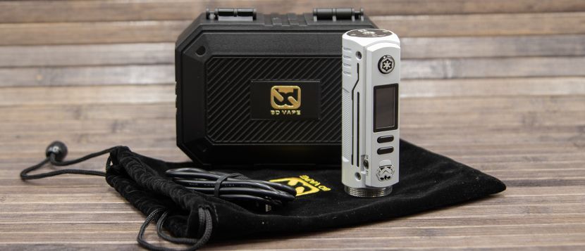 Box Rayden 100W Édition Carbone Forgé BD Vape - Contenu de la boîte