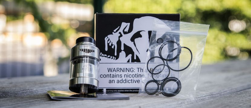 Atomiseur Suicide Mods Nightmare Mini RTA : contenu de la boîte