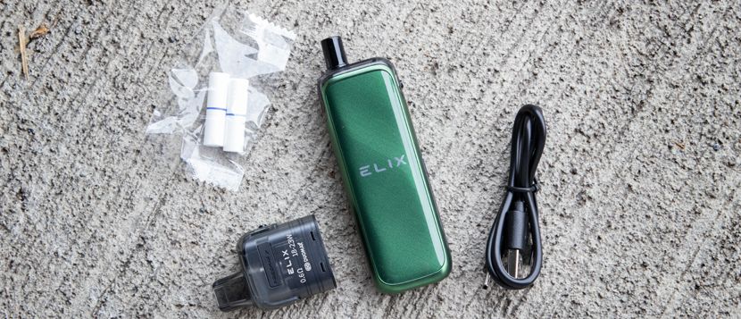 Composition du kit pod Elix par Freemax