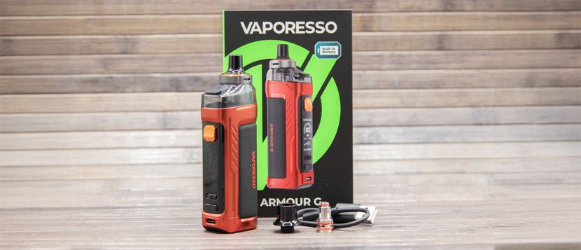 Composition du kit pod Armour G MTL par Vaporesso