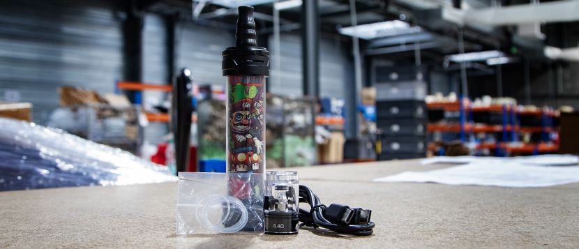 Composition de la e-chicha Hookah Air Mini par Fumytech
