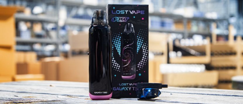 Composition du kit pod Galaxy T360 par Lost Vape