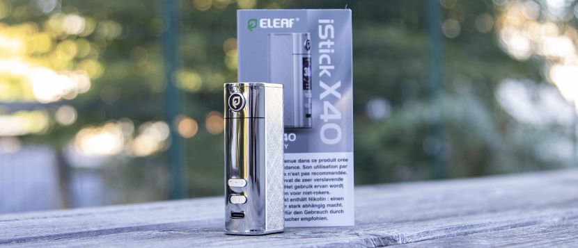 Box iStick X40 40W Eleaf – Contenu de la boîte