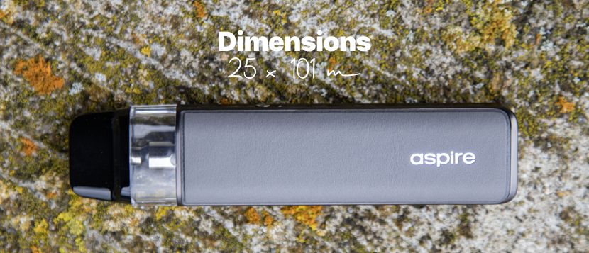 Compact et confortable pour commencer la vape