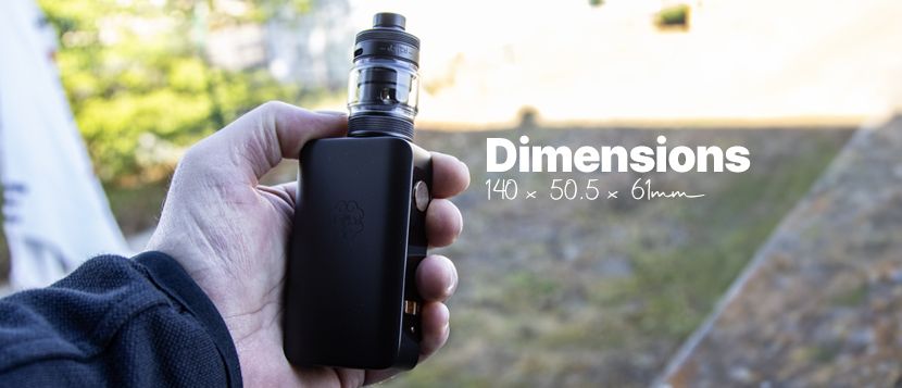 Dotbox 220W V2 : le retour des kits box Dotmod classiques