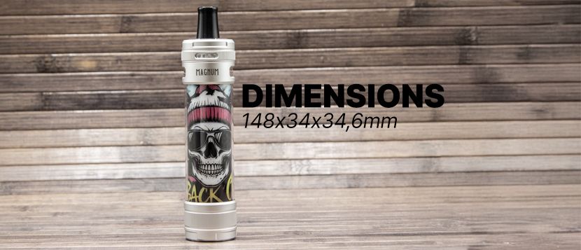 E-chicha Aspire Magnum : un style qui en impose