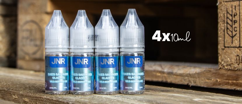 E-liquides JNR 10ml inclus