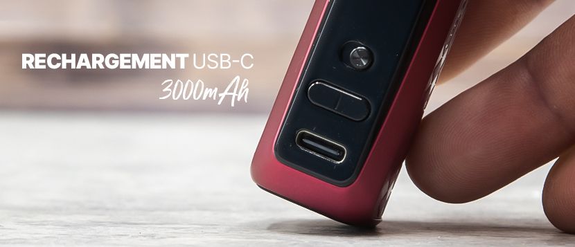 Kit Vaporesso GTX One Pro : l’autonomie des plus grands