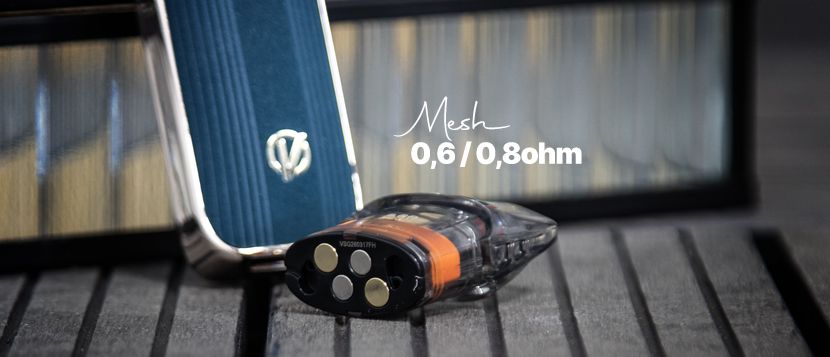2 cartouches : 2 styles de vapes à découvrir avec le Luxe Q3