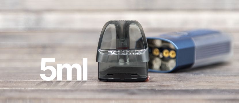 Un pod Luxe X avec cartouches scellées, et bien gonflées