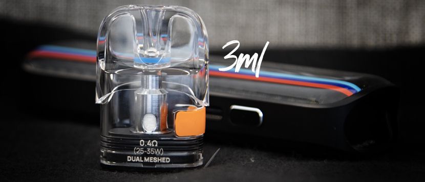 Pod Pixo Dual Mesh 0,4ohm : votre Pixo Max en mode "vapeur"