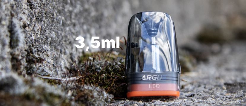 Cartouche Argus Multi-Ohm : 1 seul pod, 2 résistances Cartouche Argus Multi-Ohm : 1 seul pod, 2 résistances