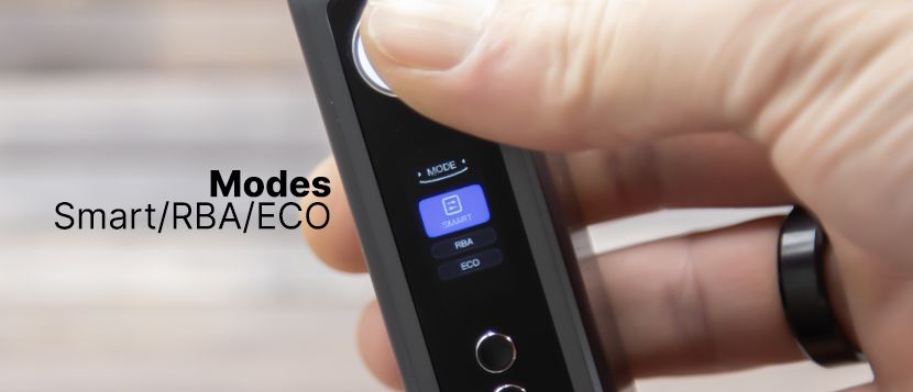 L'intuitivité des box mods Voopoo en 3 fonctionnalités