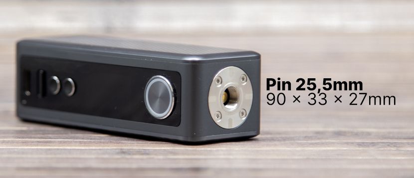 Box mod 18650 pour tous types de setups