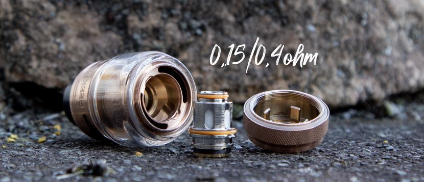 Résistances Z Series : vapeur et saveurs en série