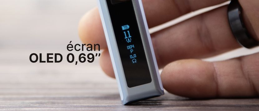 Le kit pod Apex de Vaporesso, écran total !
