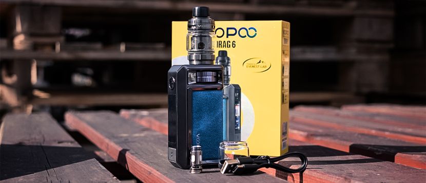 Contenu du kit complet Drag 6 Uforce-X II – Voopoo