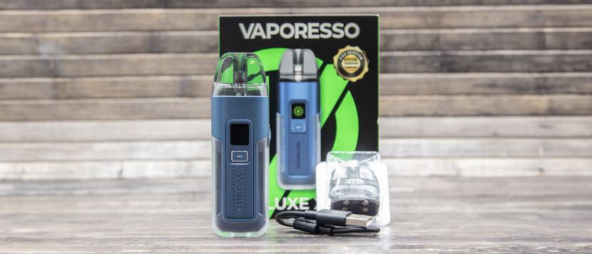 Composition du kit pod Luxe X2 par Vaporesso