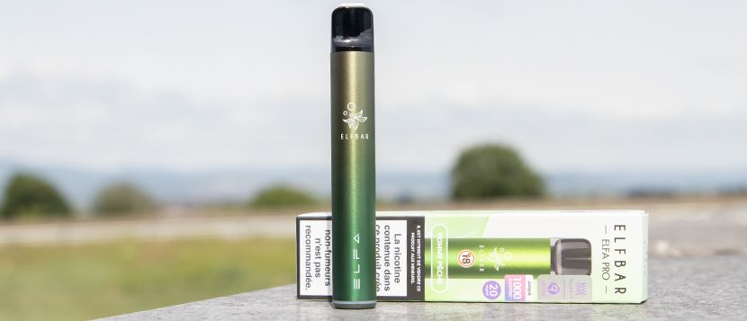 Elfa Pro : la "puff rechargeable" par Elfbar