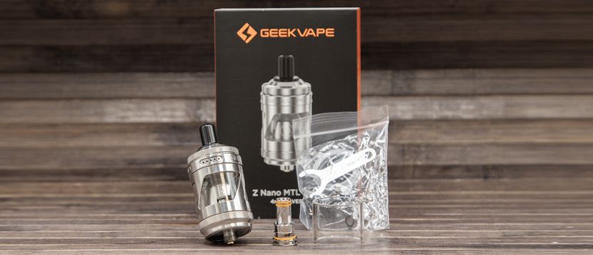 Clearomiseur Z Nano MTL par Geek Vape - Contenu de la boîte