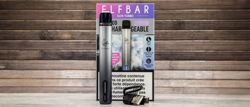 Composition du kit pod Elfa Turbo - Elfbar