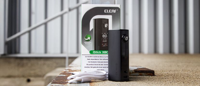 Box iStick X80 80W Eleaf – Contenu de la boîte