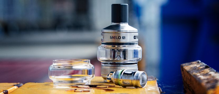 Clearomiseur Melo X par Eleaf – Contenu de la boîte