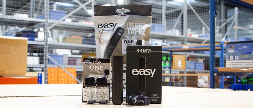 Kit starter Easy Pod – E.Tasty : contenu de la boîte