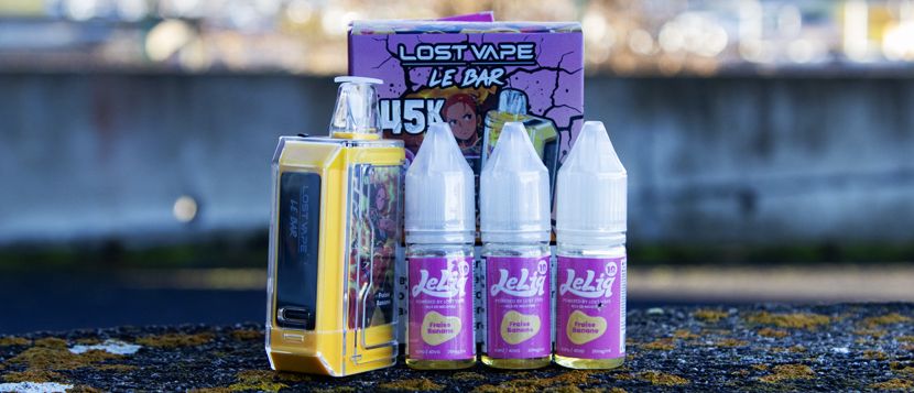 Composition du kit puff Le Bar 45K– Lost Vape