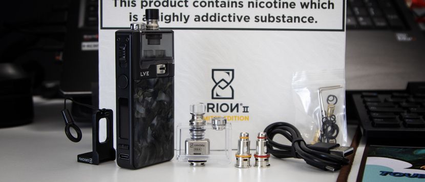 Composition du kit pod Orion 2 Pro – LVE