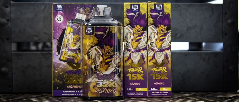 Composition du kit puff Fighter X 32K Maison Fuel