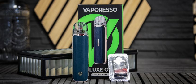 Composition du kit pod Luxe Q3 par Vaporesso