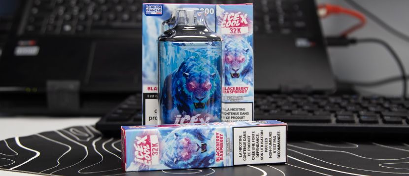 Composition du kit puff Ice Cool X 32K – Liquidarom