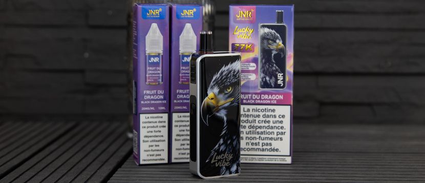 Composition du kit puff Lucky Vibe 77K – JNR
