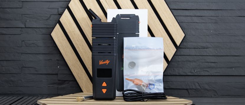 Vaporisateur Venty Storz & Bickel : contenu de la boîte
